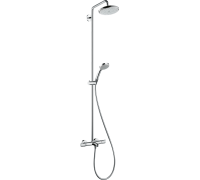 Душевая система Hansgrohe Croma 220 Showerpipe 27223000 с термостатом