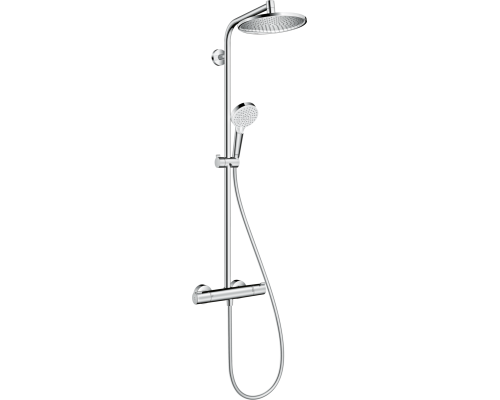 Душевая система Hansgrohe Crometta S 240 Showerpipe 27267000 с термостатом