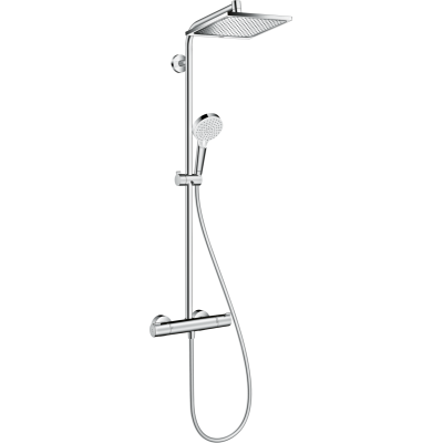 Душевая система Hansgrohe Crometta E 240 Showerpipe 27271000 с термостатом