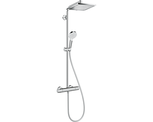 Душевая система Hansgrohe Crometta E 240 Showerpipe 27271000 с термостатом