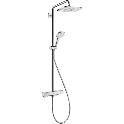 Душевая система Hansgrohe Croma E 280 1jet Showerpipe 27630000 с термостатом