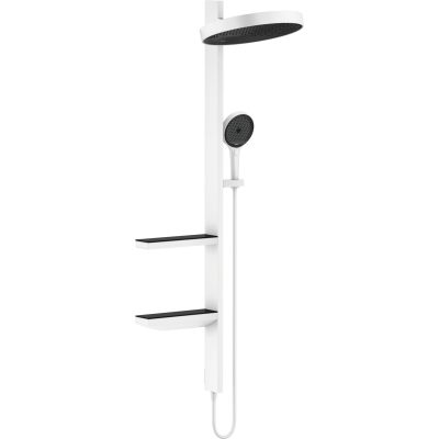 Душевой гарнитур Hansgrohe Rainfinity Showerpipe 360 26842700 скрытого монтажа, белый