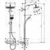 Душевая система Hansgrohe Croma E 280 1jet Showerpipe 27630000 с термостатом