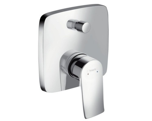 Смеситель Hansgrohe Metris 31454000 встраиваемый, для ванны и душа