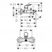 Смеситель Hansgrohe Logis 71244000 для ванны и душа