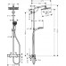 Душевая система Hansgrohe Crometta E 240 Showerpipe 27271000 с термостатом