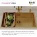 Коландер IDDIS Kitchen Line KOL23MGi59 золото/матовое