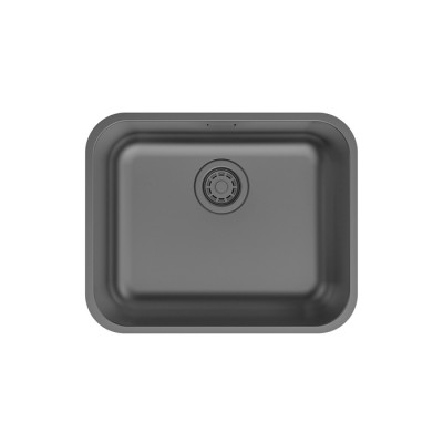 Мойка кухонная IDDIS Mate MAT53GMi77 графит/матовый