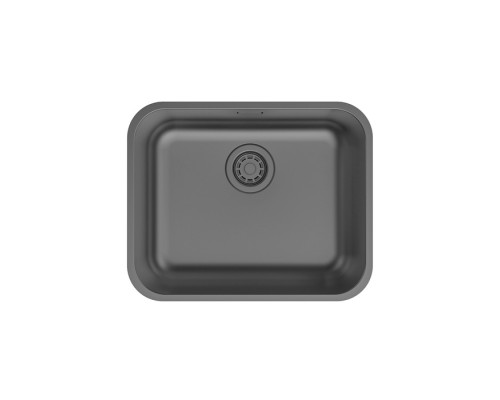 Мойка кухонная IDDIS Mate MAT53GMi77 графит/матовый