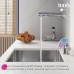 Смеситель IDDIS Umbra UMBSBPFi05 для кухонной мойки с подключением к фильтру и выдвижным изливом, хром/глянцевый