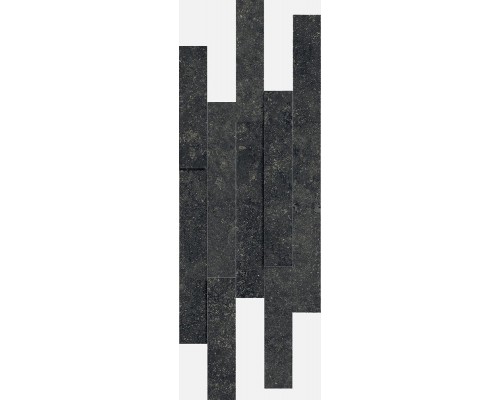 Декор Italon Room Black Stone Brick 3D 28х78 620110000103