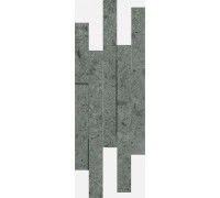 Декор Italon Genesis Grey Brick 3D 28х78 620110000088