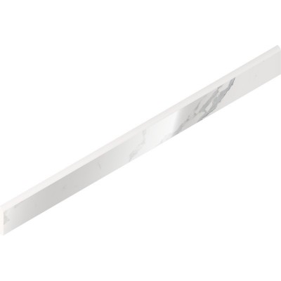 Плинтус Italon Стелларис Статуарио Уайт 7,2х80 Люкс 610130007472