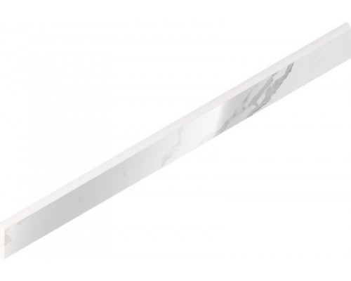 Плинтус Italon Стелларис Статуарио Уайт 7,2х80 Люкс 610130007472