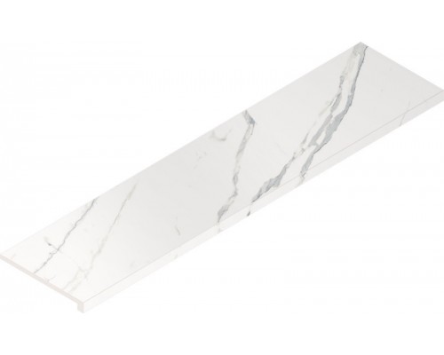 Ступень Italon Стелларис Статуарио Уайт 33x120 фронтальная 620070002591