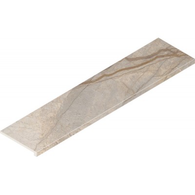 Ступень Italon Стелларис Элегант Сильвер 33x120 фронтальная 620070002595