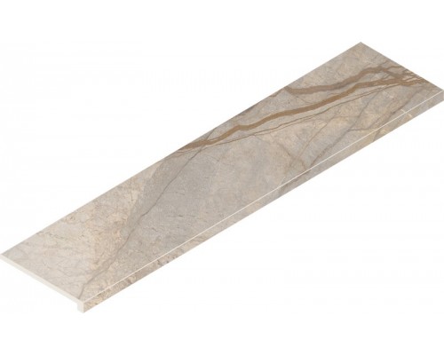 Ступень Italon Стелларис Элегант Сильвер 33x120 фронтальная 620070002595