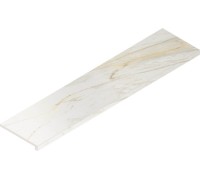Ступень Italon Стелларис Каррара Айвори 33x120 угловая правая 620070002600