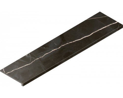 Ступень Italon Стелларис Абсолют Блэк 33x120 угловая правая 620070002604