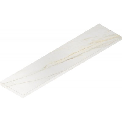 Ступень Italon Стелларис Каррара Айвори 33x120 угловая левая 620070002607