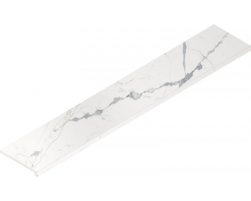Ступень Italon Стелларис Статуарио Уайт 33x160 фронтальная 620070002612