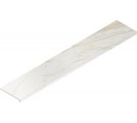 Ступень Italon Стелларис Каррара Айвори 33x160 фронтальная 620070002614