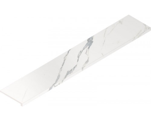 Ступень Italon Стелларис Статуарио Уайт 33x160 угловая правая 620070002621