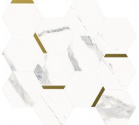 Мозаика Italon Стелларис Статуарио Уайт Шик 28,3x32,8 620110000220