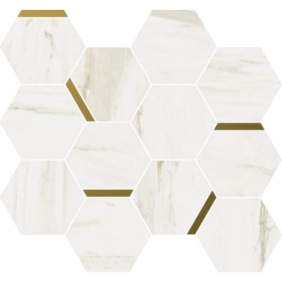 Мозаика Italon Стелларис Каррара Айвори Шик 28,3x32,8 620110000222