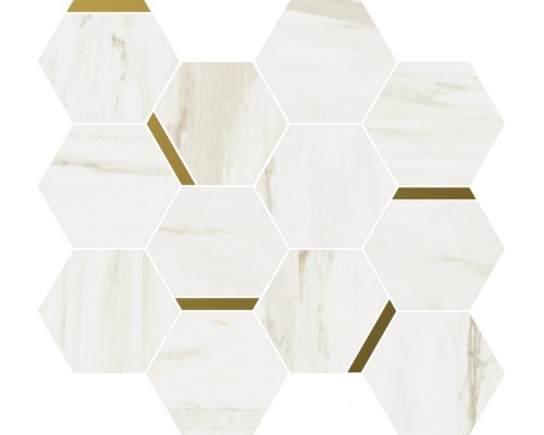 Мозаика Italon Стелларис Каррара Айвори Шик 28,3x32,8 620110000222