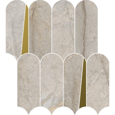 Мозаика Italon Стелларис Элегант Сильвер Элегант 32,5x36,1 620110000233