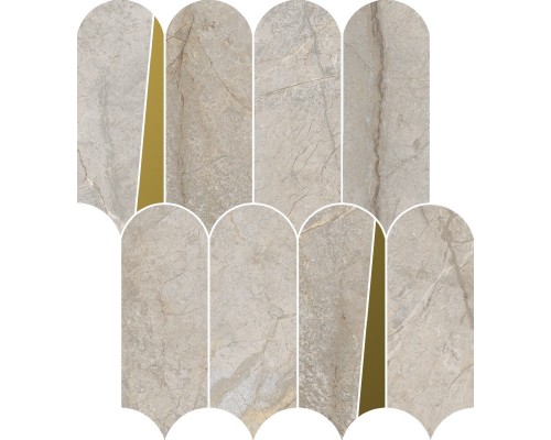 Мозаика Italon Стелларис Элегант Сильвер Элегант 32,5x36,1 620110000233