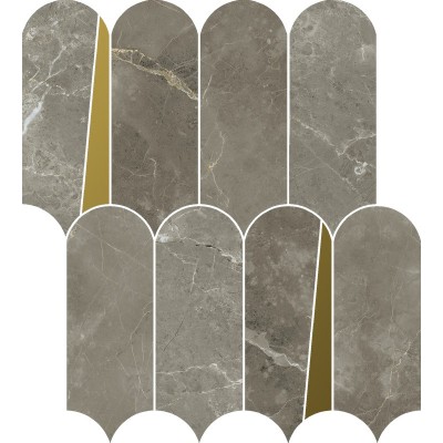 Мозаика Italon Стелларис Тусканиа Грэй Элегант 32,5x36,1 620110000234