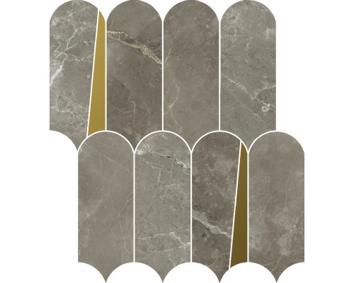 Мозаика Italon Стелларис Тусканиа Грэй Элегант 32,5x36,1 620110000234