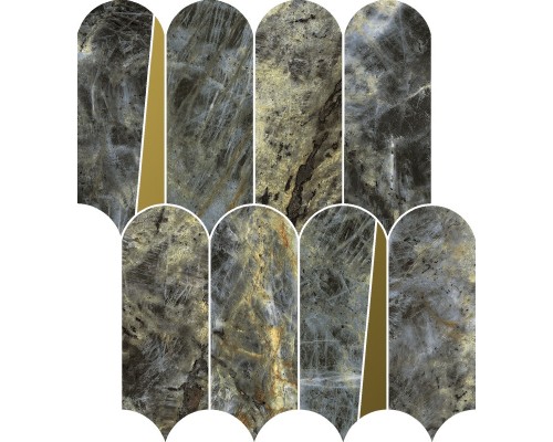 Мозаика Italon Стелларис Мадагаскар Дарк Элегант 32,5x36,1 620110000237