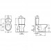 Унитаз-компакт Jacob Delafon Patio UJV102-00 безободковый