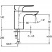 Смеситель Jacob Delafon Aleo E72277-4-CP для раковины