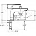 Смеситель Jacob Delafon Aleo+ E72321-CP для ванны и душа