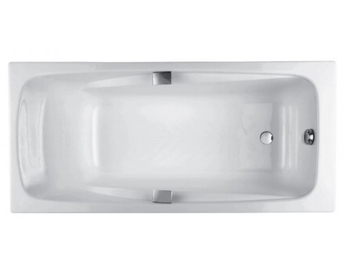 Чугунная ванна Jacob Delafon Repos 180х85 E2903-00 с отверстиями для ручек