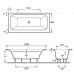 Акриловая ванна с композитом Jacob Delafon Elite 180x80 E6D032RU-00