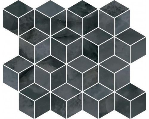 Керамическая мозаика Kerama Marazzi Джардини 45x37,5 серый тёмный T017\14024