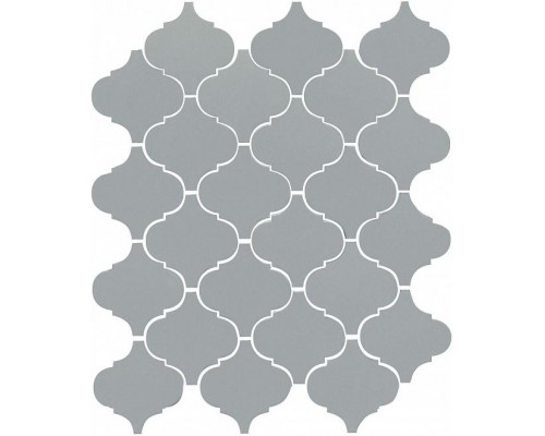 Керамическая мозаика Kerama Marazzi Арабески 26x30 глянцевый серый 65012