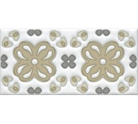 Керамический декор Kerama Marazzi Клемансо 7,4х15 орнамент STG\A616\16000
