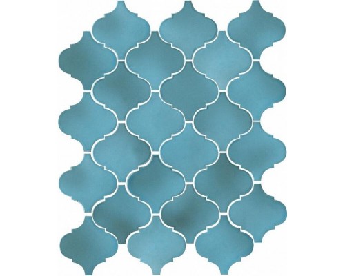 Керамическая мозаика Kerama Marazzi Арабески майолика 26x30 голубой 65005