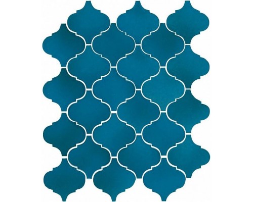Керамическая мозаика Kerama Marazzi Арабески майолика 26x30 синий 65007