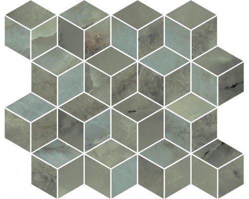 Керамическая мозаика Kerama Marazzi Джардини 45x37,5 зелёный T017\14025