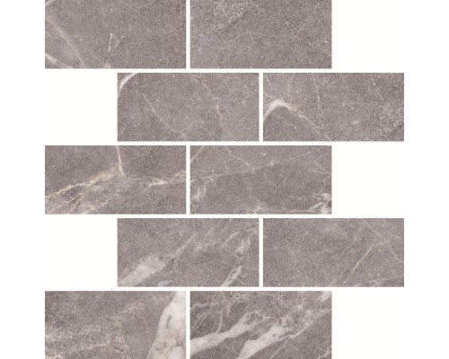 Мозаика Kerranova Marble Trend 30,7х30,7 Silver River K-1006/MR/m13/307x307x10