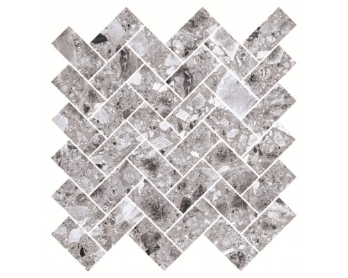 Мозаика Kerranova Terrazzo 28,2х30,3 Light Grey K-331/MR/m06/282x303x9