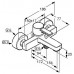 Смеситель Kludi Zenta 386700575 для ванны и душа