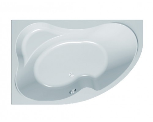 Акриловая ванна Kolpa San Lulu 1700x1000 Quat правая без гидромассажа 597400